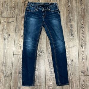 Silver Jeans Suki Mid Super Skinny Super Stretch W28 / L31